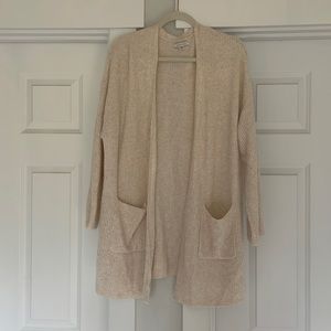 Oatmeal A&E cardigan